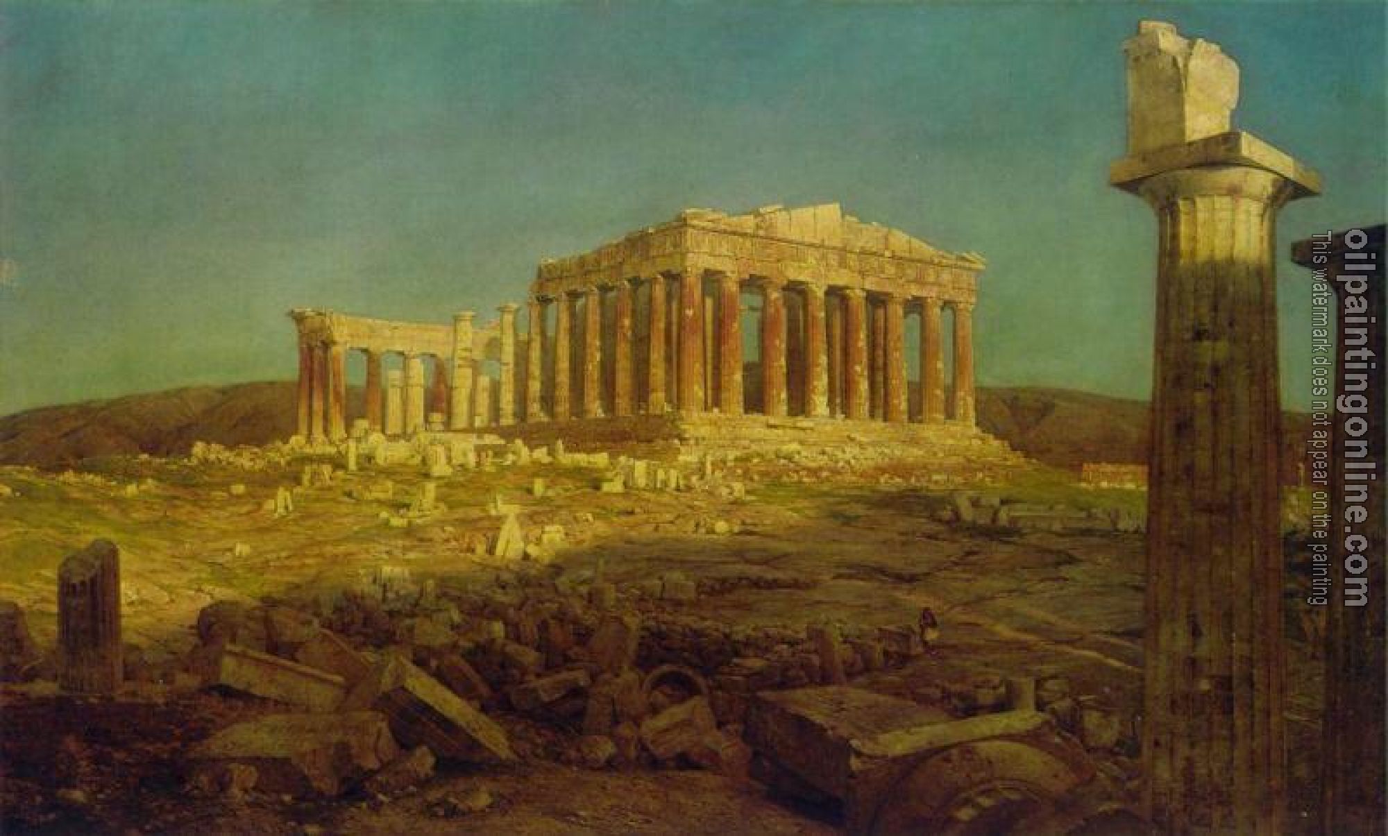 Frederic Edwin Church - The Parthenon